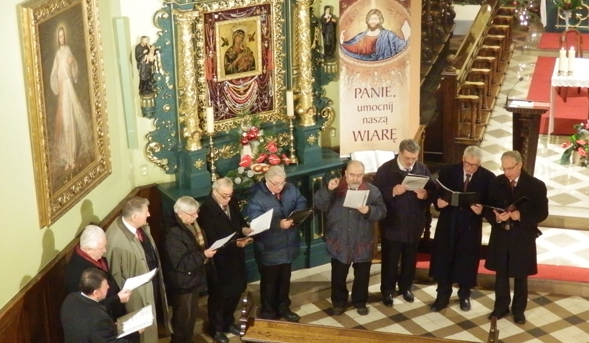 Chór Olim Pueri Cantantes w kościele Sióstr Sercanek