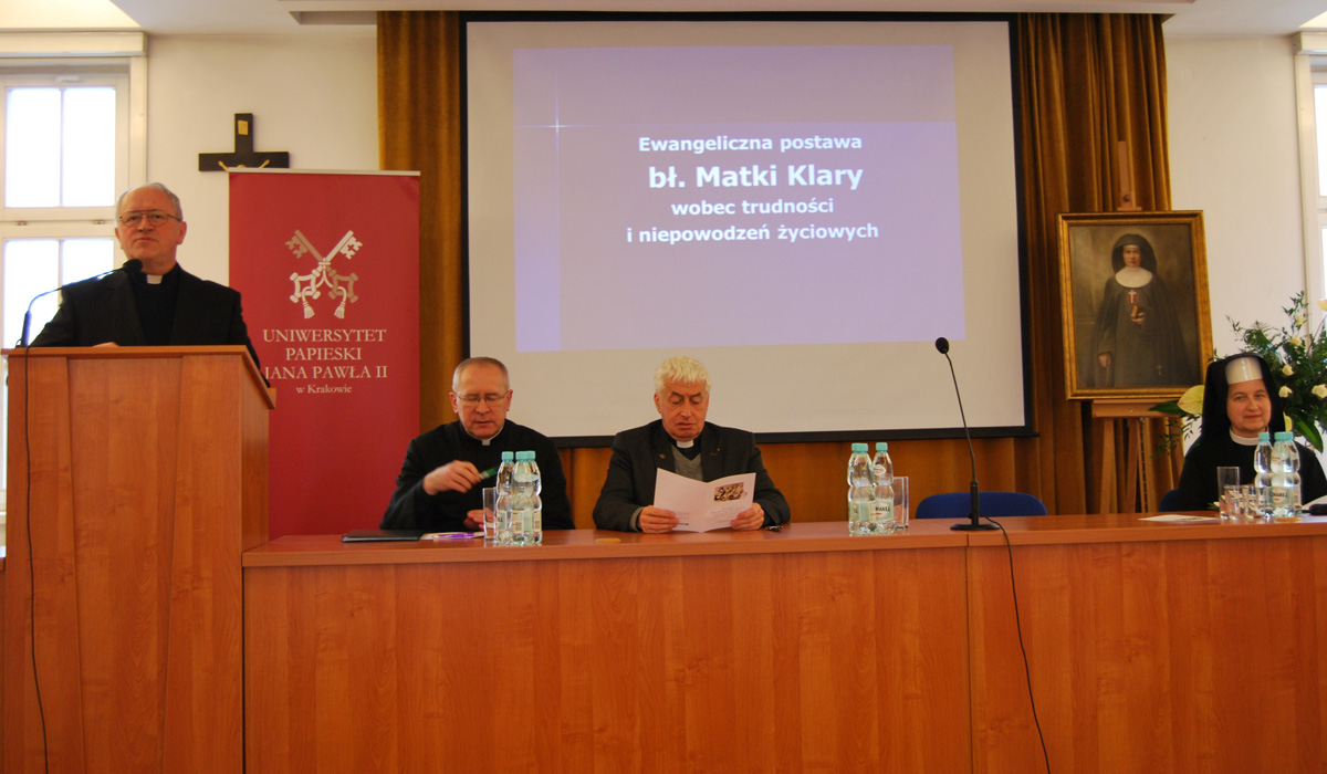Konferencja naukowa poświęcona postaci bł. Klary Szczęsnej
