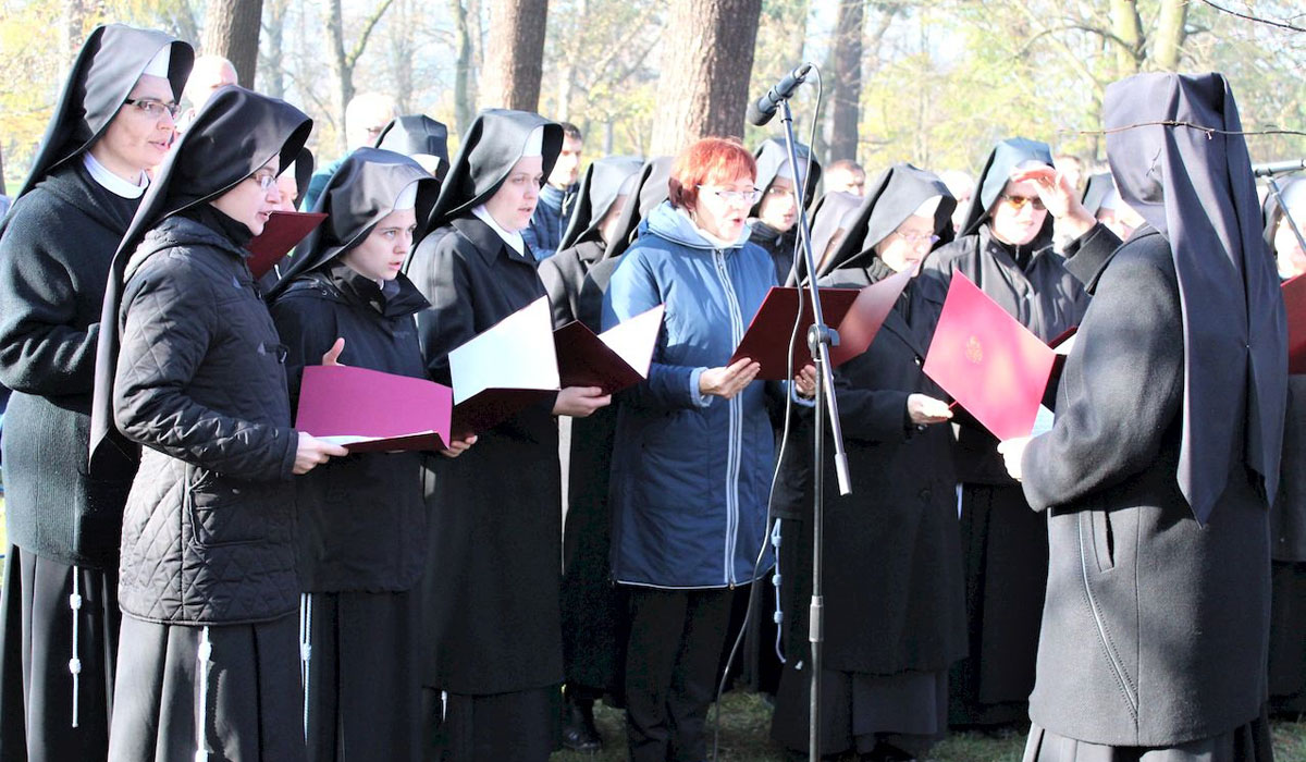 Odsłonięcie popiersi Ojców Niepodległości w Parku im. H. Jordana