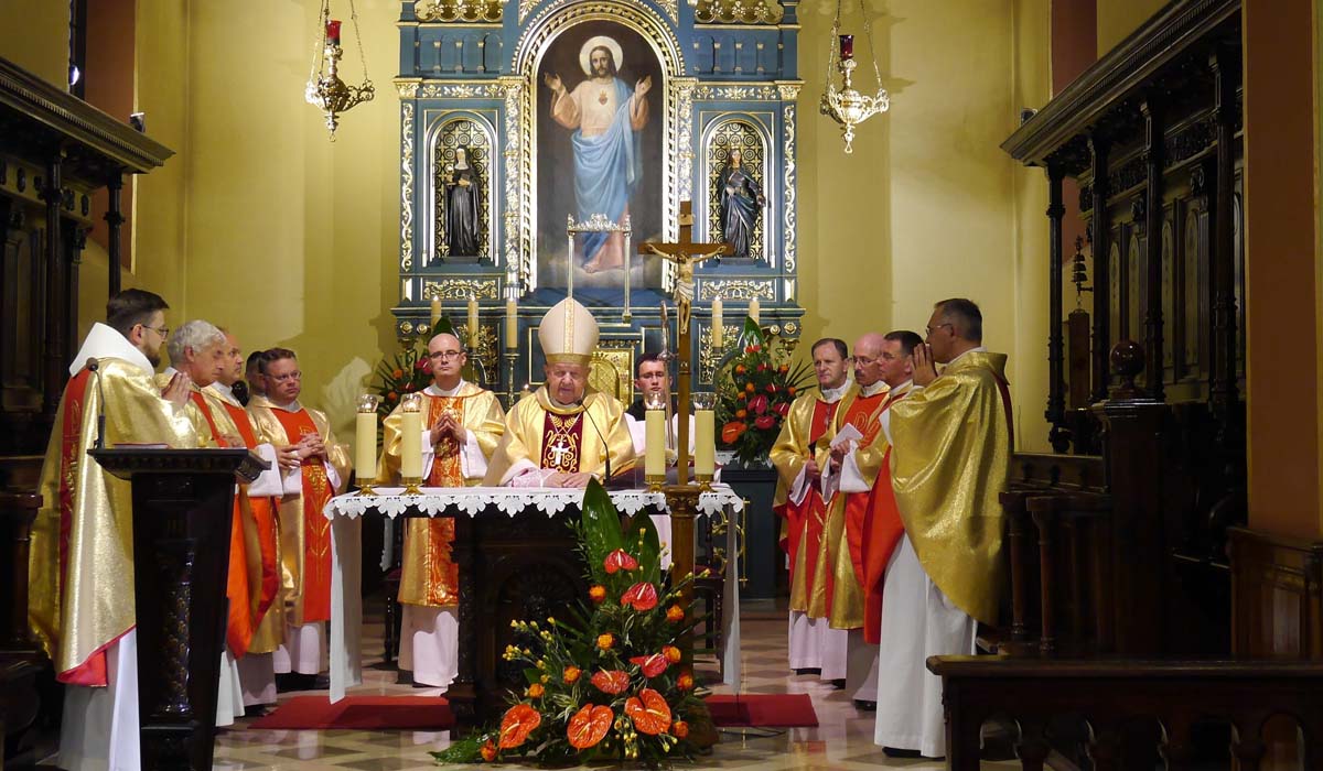 Uroczystość NSPJ w kościele Sióstr Sercanek