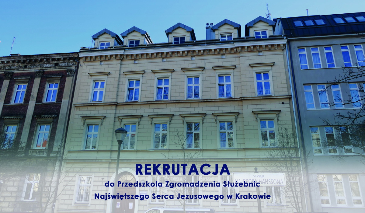 Zapisy do przedszkola sióstr sercanek