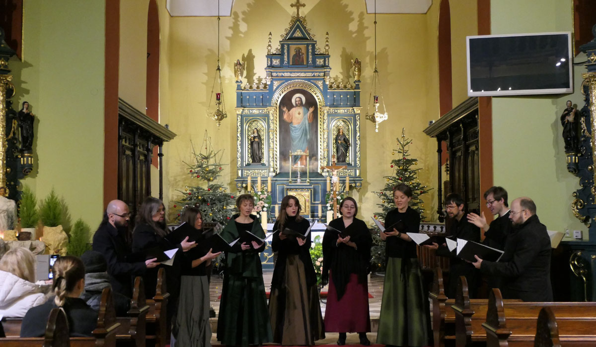 Koncert muzyki renesansowej w kościele Sióstr Sercanek w Krakowie