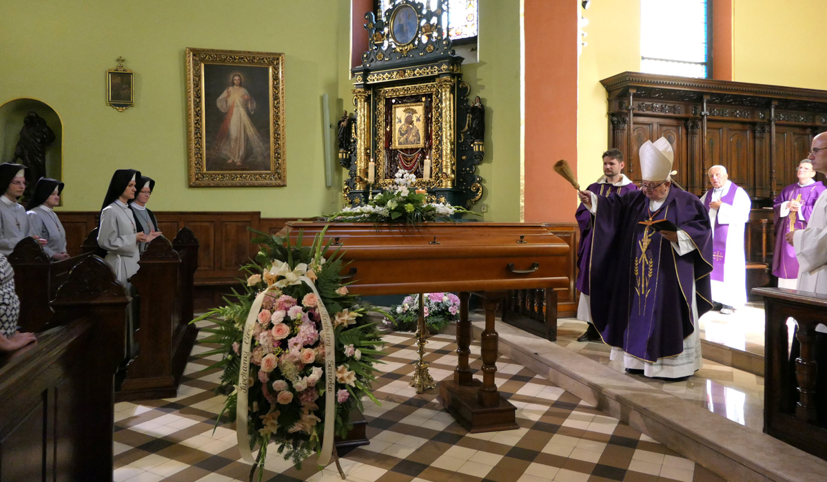 Pogrzeb śp. m. Marii Szczęsnej Niemiec