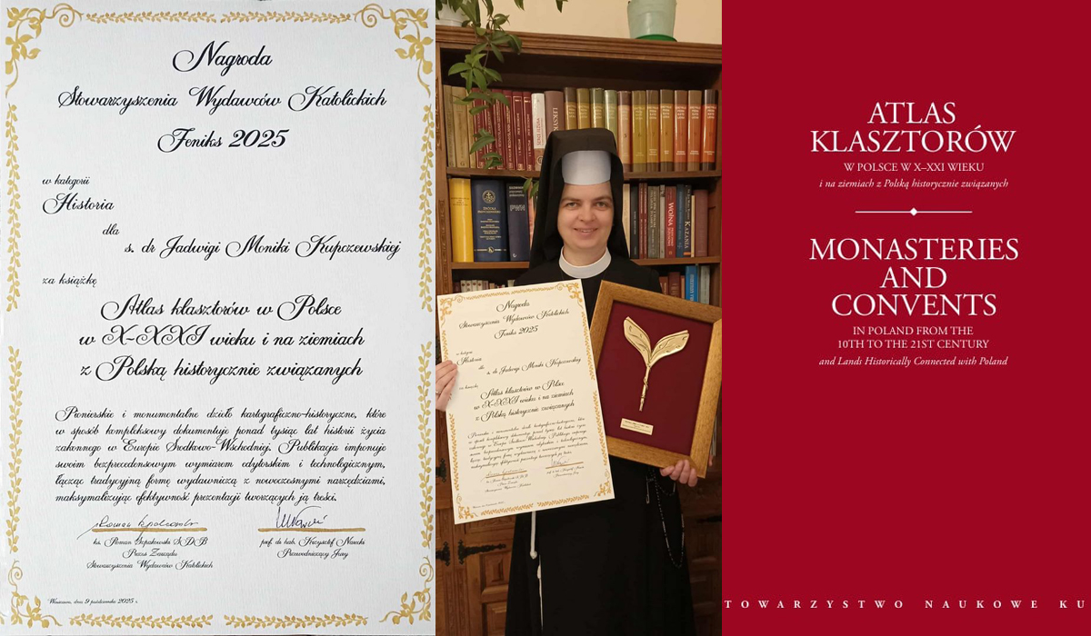„Atlas klasztorów” laureatem Nagrody FENIKS 2025