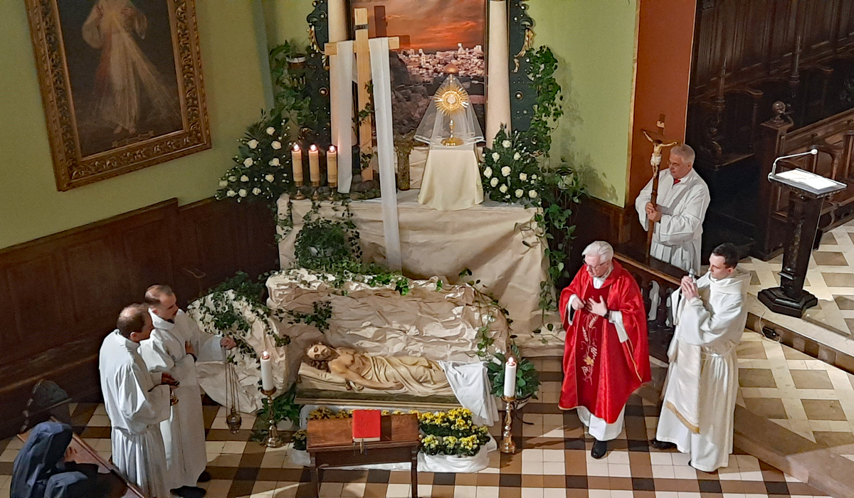 Święte Triduum Paschalne w kościele Sióstr Sercanek
