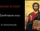 modlitwa w ciszy zamkniecie oczu