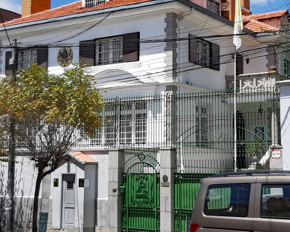 LA PAZ Dom Nuncjatury Apostolskiej